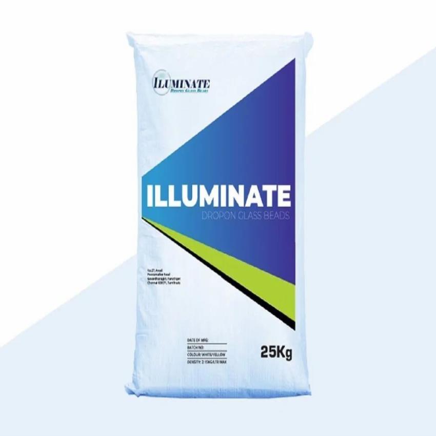 White Road Marking Glass Spheres