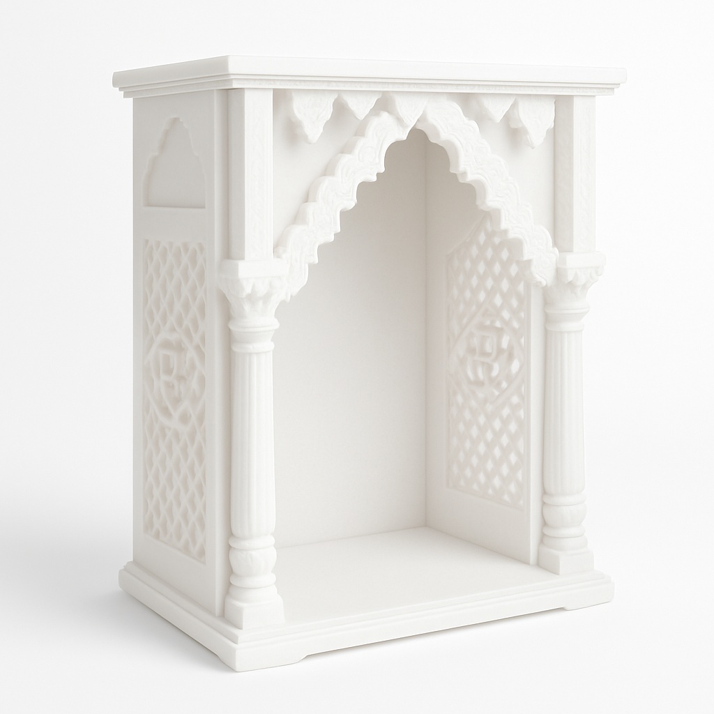 White Stone Home Temple Device