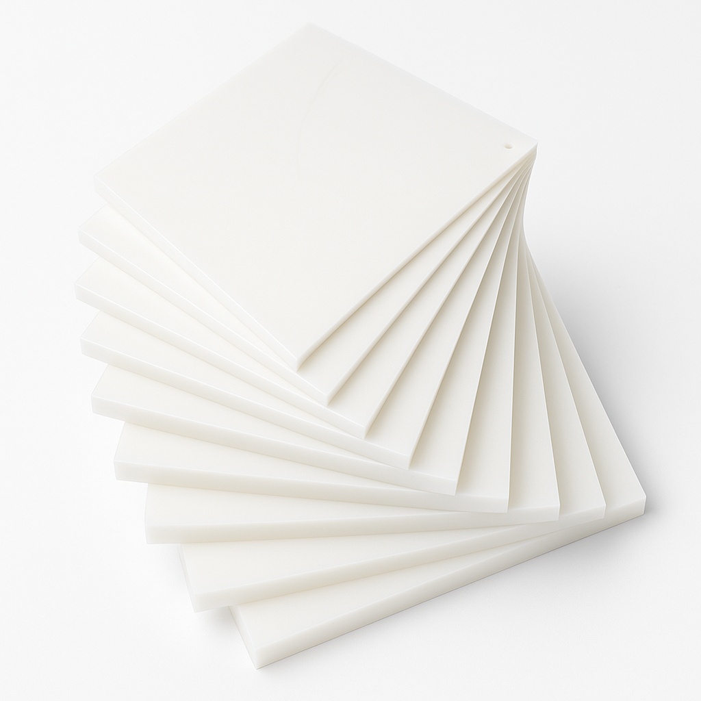 White UHMW PE Sheet, 6-200mm