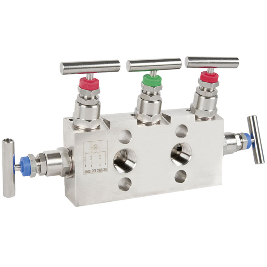 Wika SS 3-Way Manifold Valve