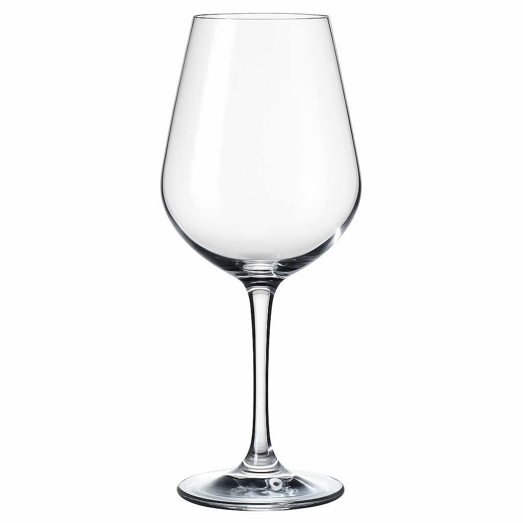 Transparent Wine Drinking Glass