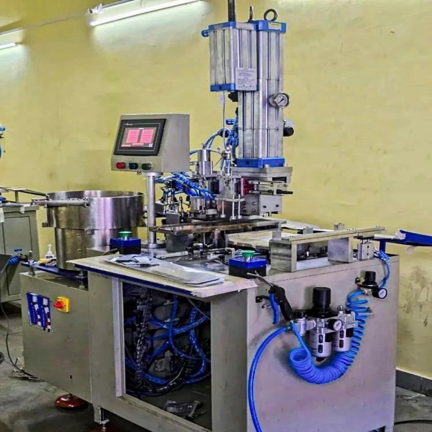 Mild Steel Fan Blade Riveting Machine