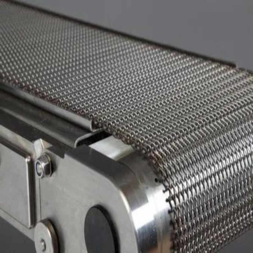 MS Wire Mesh Conveyor Machine