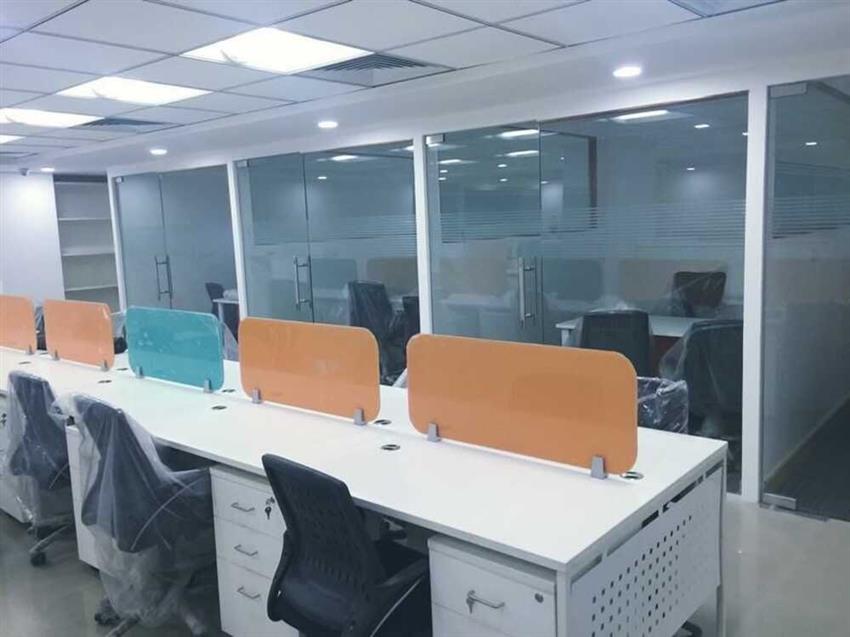 Wood Steel Office Computer Machine