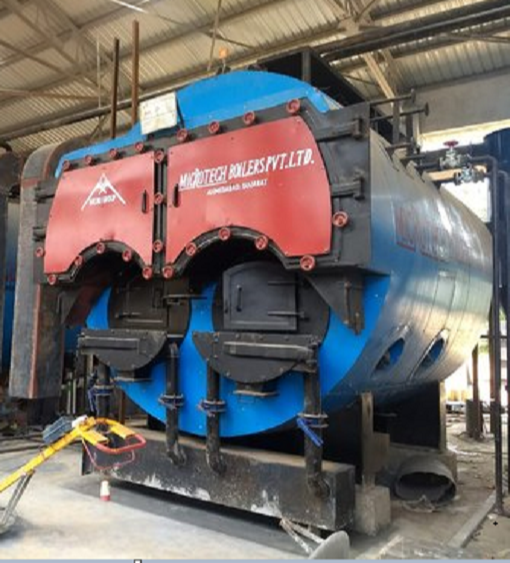 Wood Coal Fired Package Steam Boiler, 4000 kg/hr, IBR Approved
