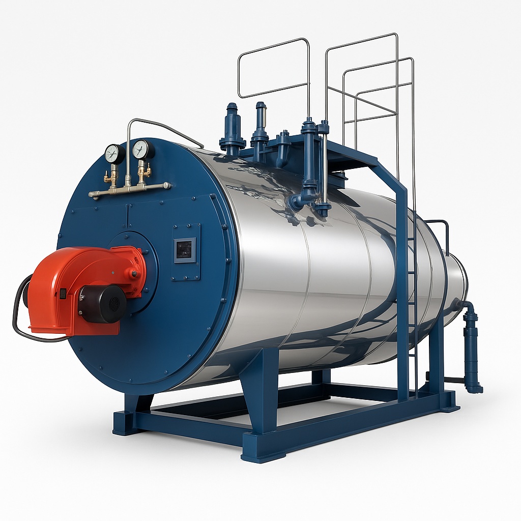 Wood Fired Steam Boiler 1000 kg/hr