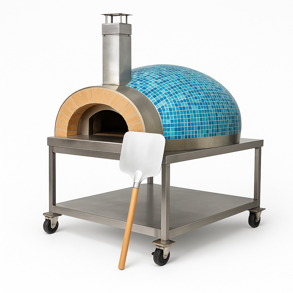 Tiled Wood Fired Pizza Machine