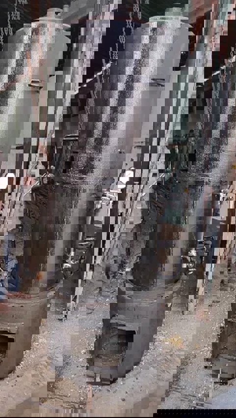 Wood Fired Vertical Steam Machine