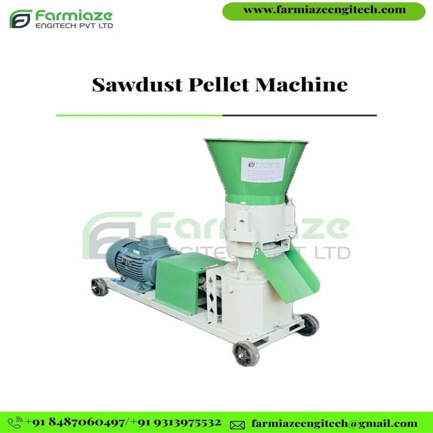 Vertical Wood Sawdust Pellet Machine