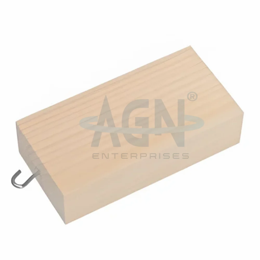 Wooden Block With Hook Attachment