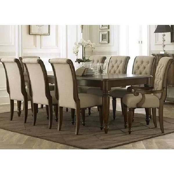 Teak Wood Dining Table Set 8 Seater