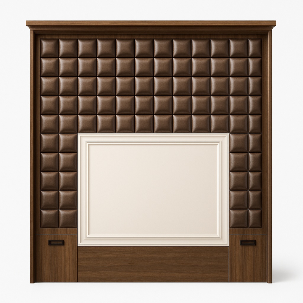 Custom Wooden Hotel Headboard