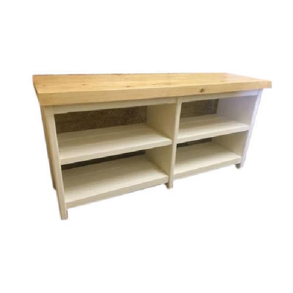 Rectangular Wooden Display Counter