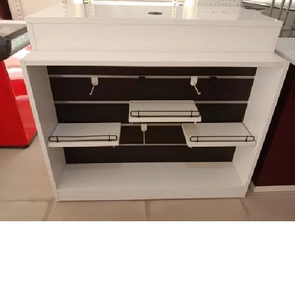 Ivory Wooden Display Counter