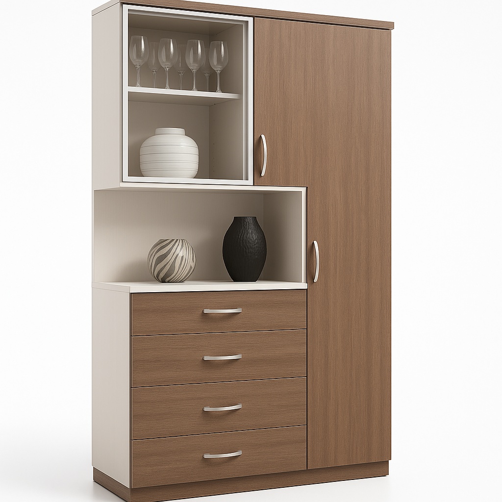 Solid Wood Kitchen Cabinet