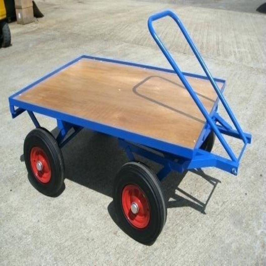 Wooden Platform Trolley, 100-150 kg Capacity