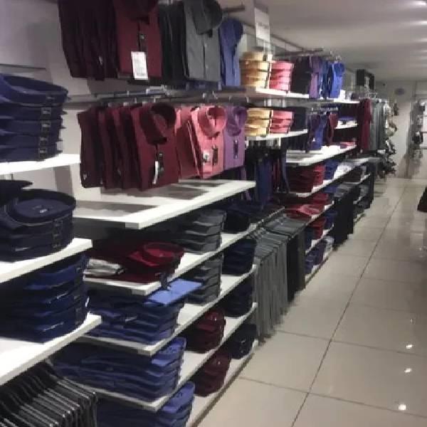 Wooden Wall Display Rack