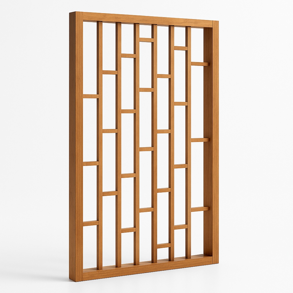 Brown Wooden Home Partition