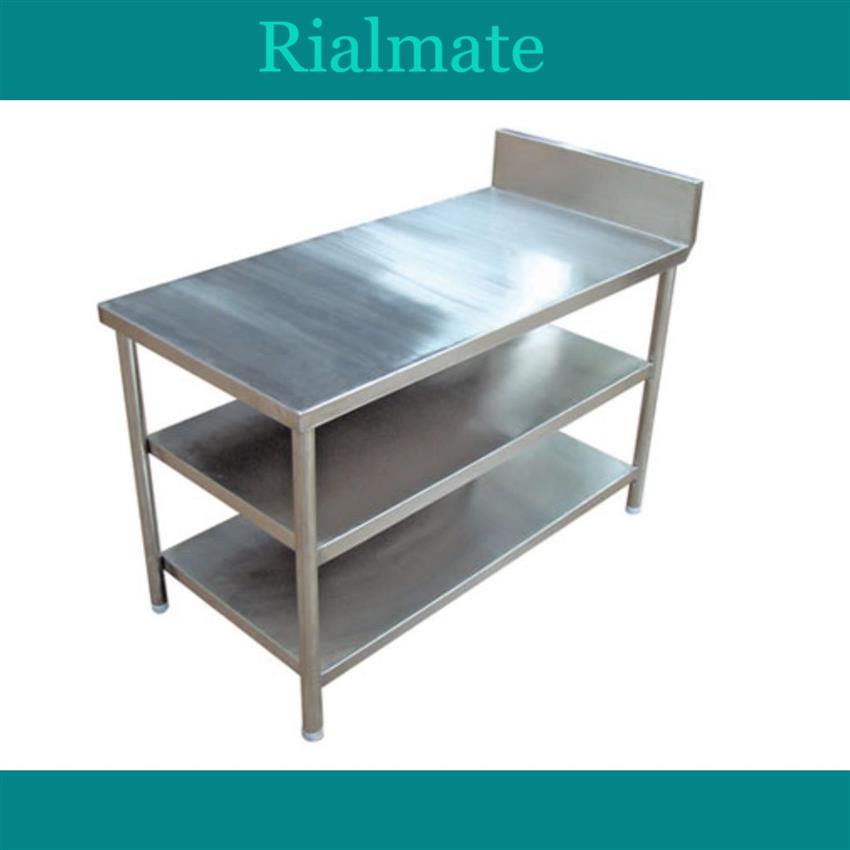 Work Table with Two Shelves