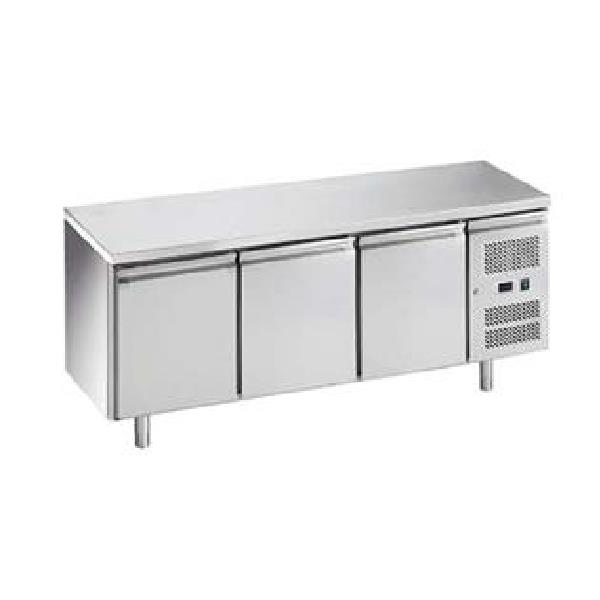 Worktop Counter Fridge Stainless Steel