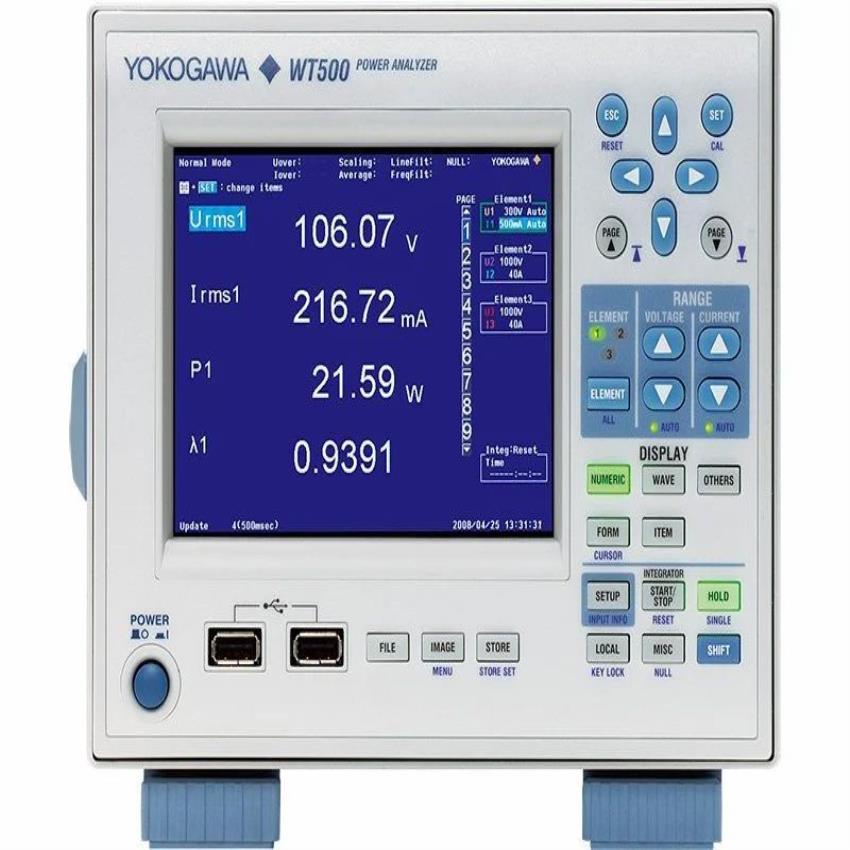 WT500 Mid-Frequency Power Analyzer