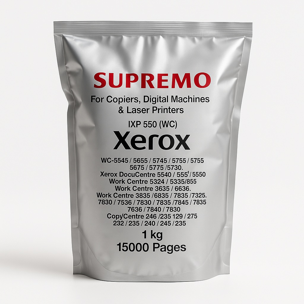 Xerox 5755/5645/5665 Black Toner, 1 Kg