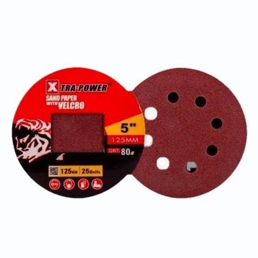 XTRA POWER Sanding Paper with Velcro