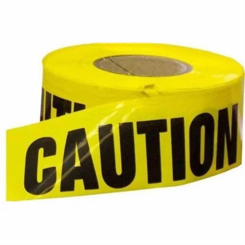 Waterproof Yellow Warning Tape