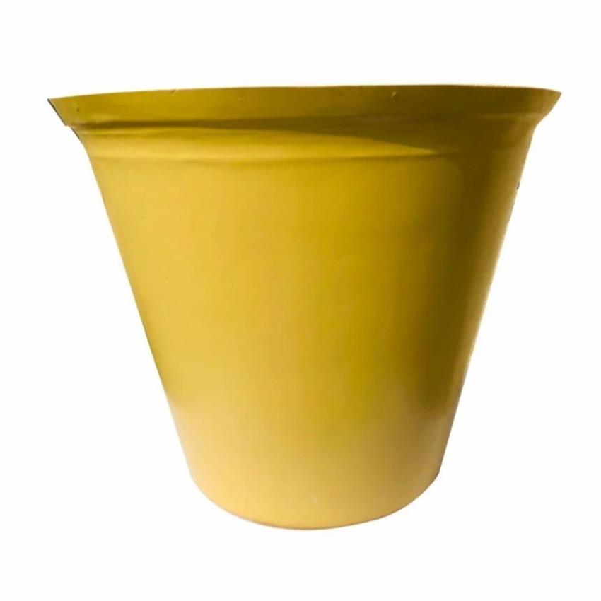 Yellow FRP Garden Pot