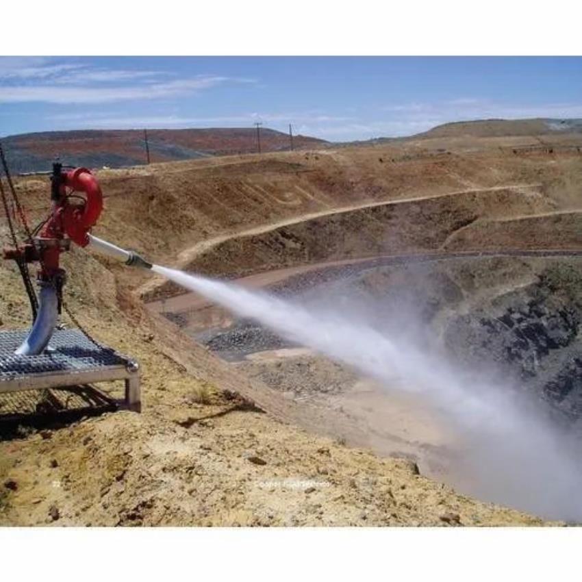 Yellow Mild Steel Dust Control