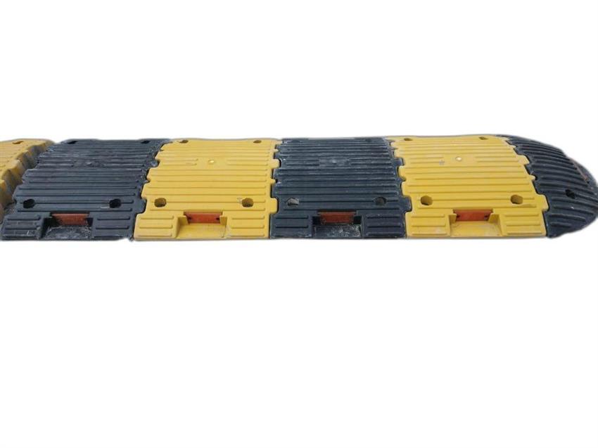 Yellow Plastic Speed Hump Device