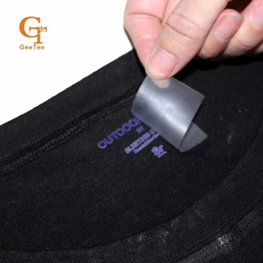 Yellow PVC Garment Sticker