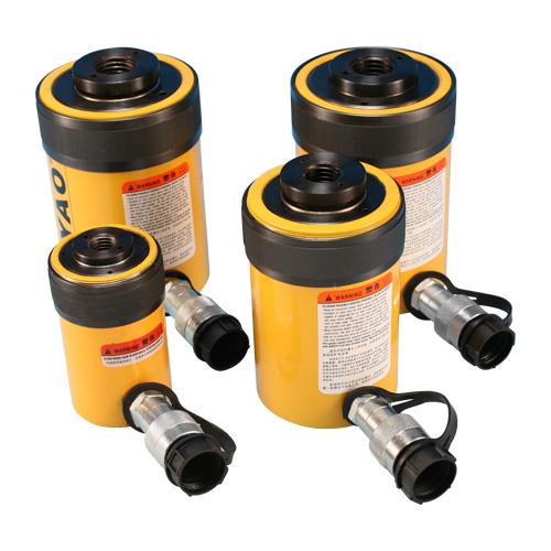 Yellow Round Plunger Cylinder - HPC01