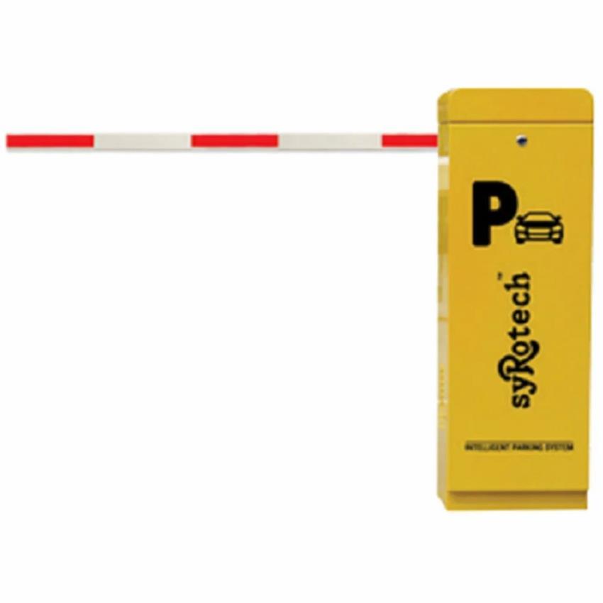 Yellow Stainless Steel Parking Gate