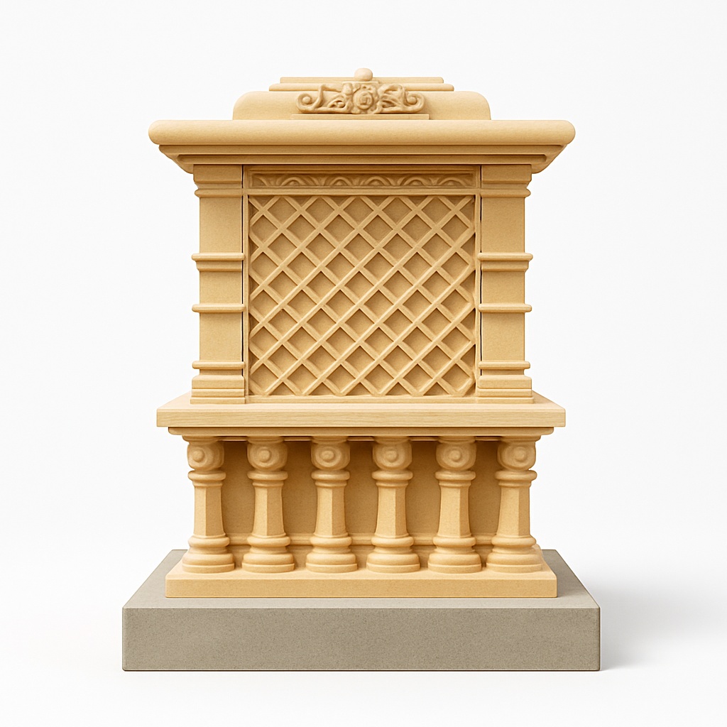 Yellow Stone Garden Temple