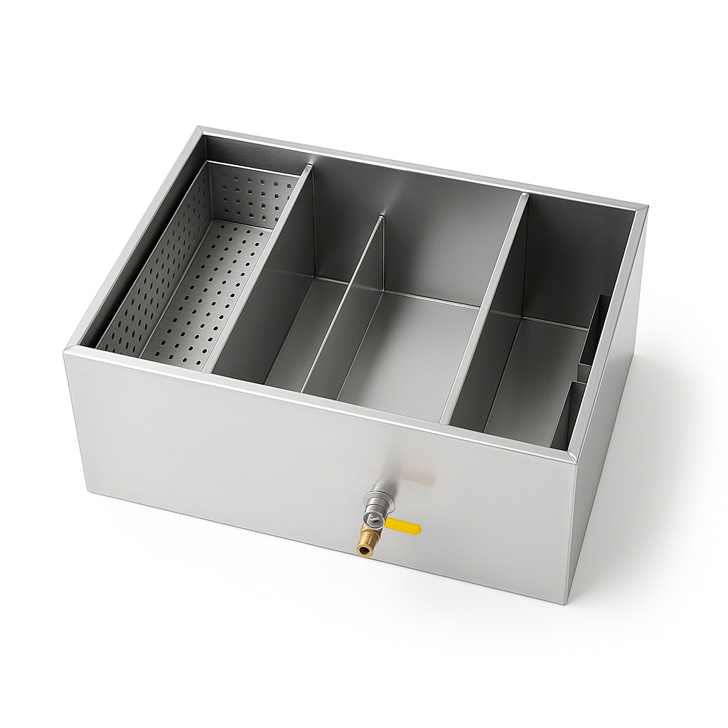 Stainless Steel Kitchen Grease Trap