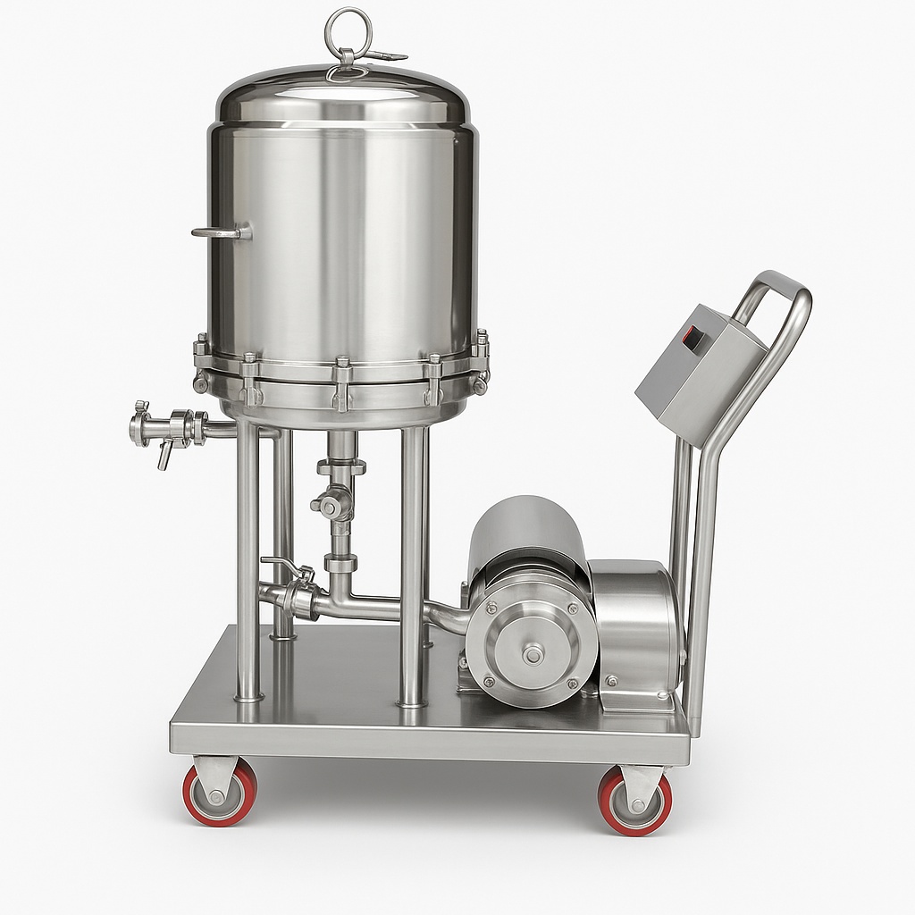 Zero Hold Up Filter, 500 Liter Capacity