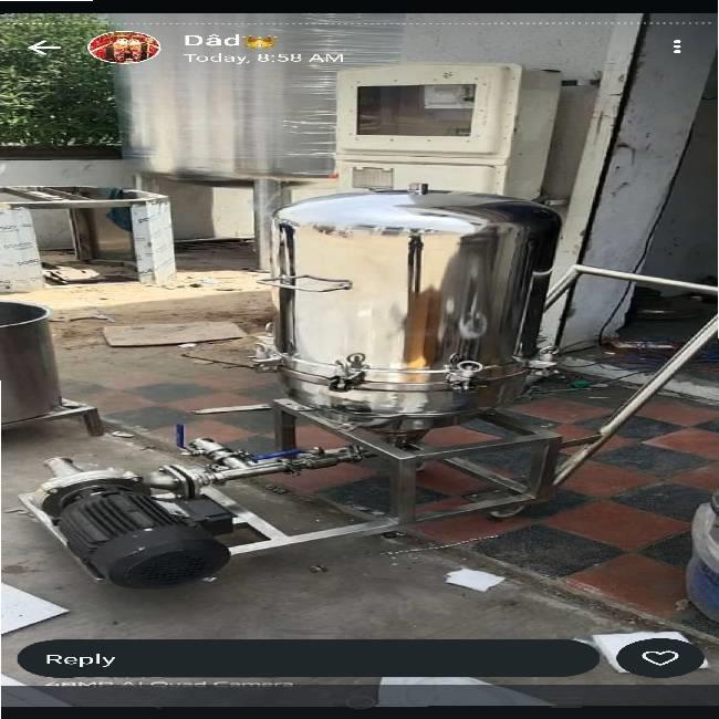 Zero Hold Filter Press Machine