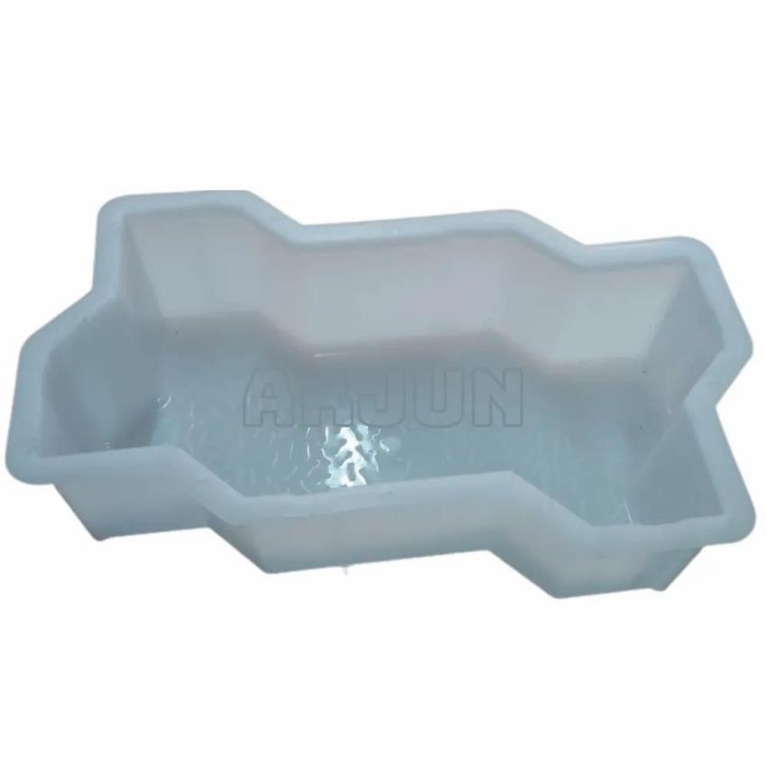 Zig Zag Silicone Paver Mould, 80mm Thickness