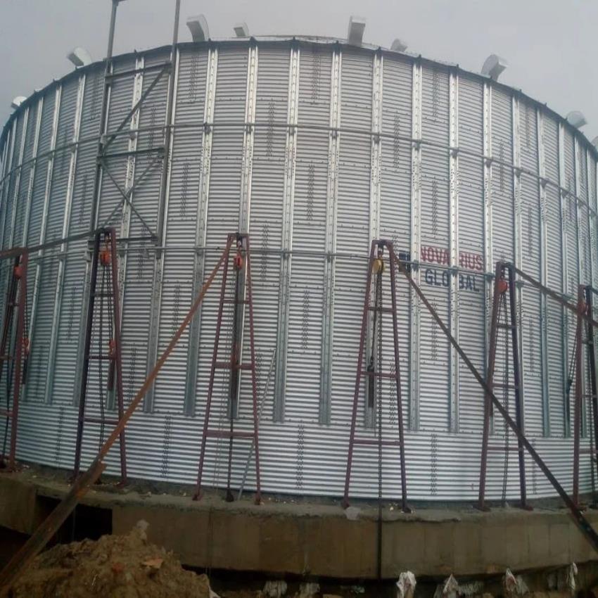 Zinc Aluminium Storage Silo