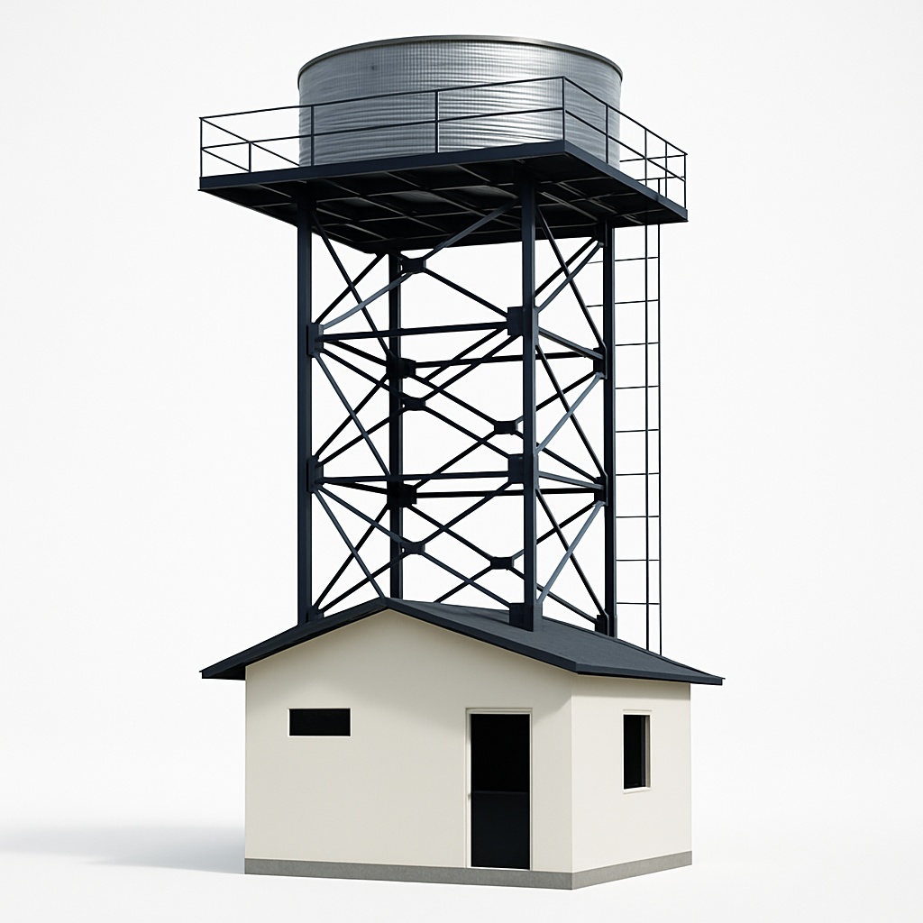 Zinc Aluminum Jal Jeevan Mission Water Tank