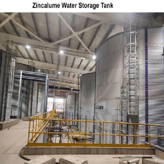 Cylindrical Zincalume Water Storage Machine