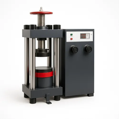 1 HP Hydraulic Cube Testing Machine