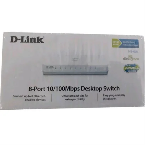 100 Mbps 8 Port Desktop Switch