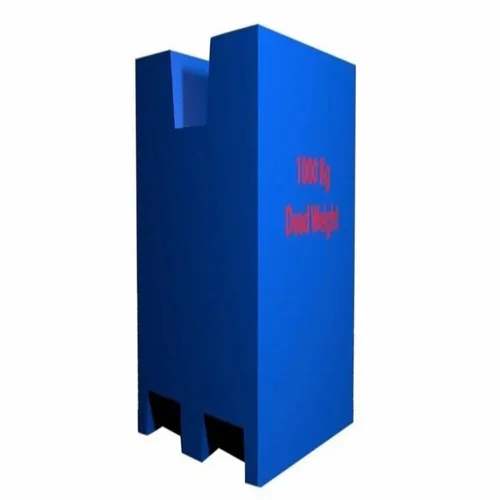 1000kg Powder Coated Cast Iron Weight