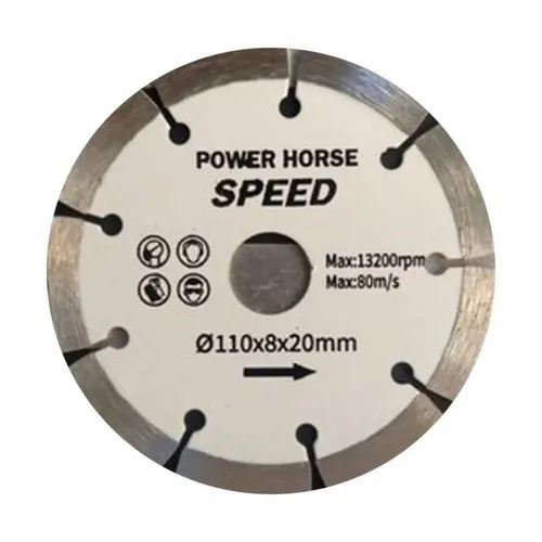 110x8x20 mm Granite Cutting Diamond Blade, 9 Tooth