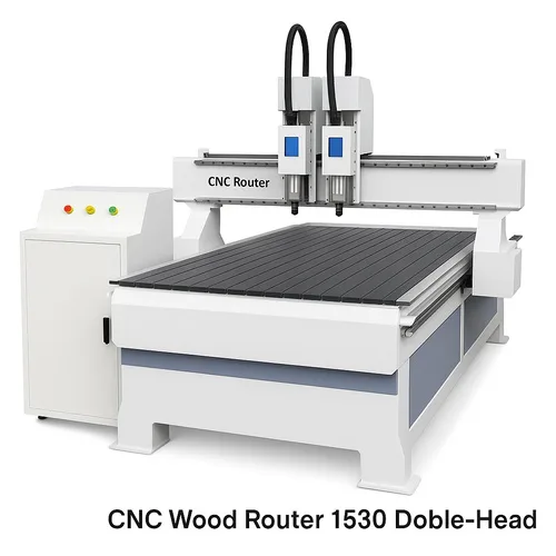 1530 Double Head Wood Router