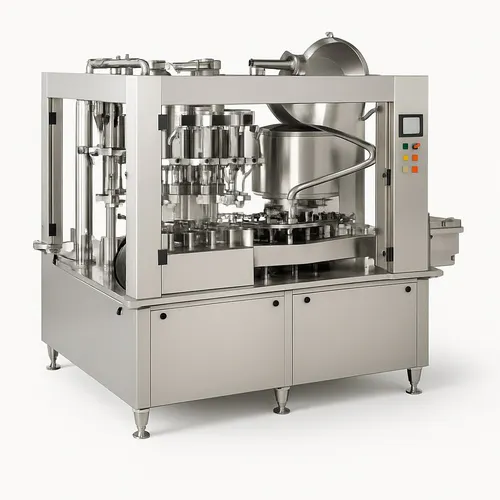 16-Head Rotary Piston Liquid Monoblock Machine