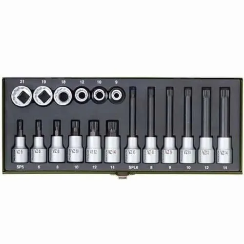 18-Piece XZN Multi-Toothed Screwdriver Set