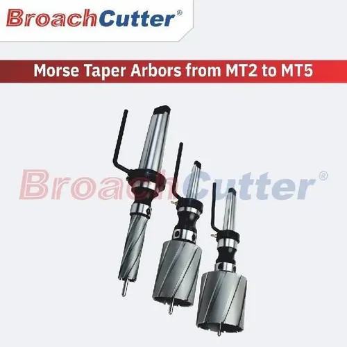 19.5mm Polished Morse Taper Arbor